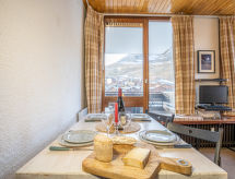 Knusse studio voor 3 aan de piste in Tignes Lavachet - thumbnail 6