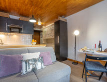 Knusse studio voor 3 aan de piste in Tignes Lavachet - thumbnail 4