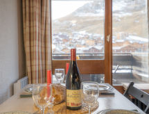 Knusse studio voor 3 aan de piste in Tignes Lavachet - thumbnail 5