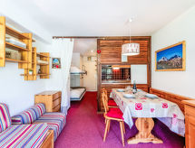 Knusse skistudio voor 4 personen direct aan de piste in Tignes Val Claret - thumbnail 1