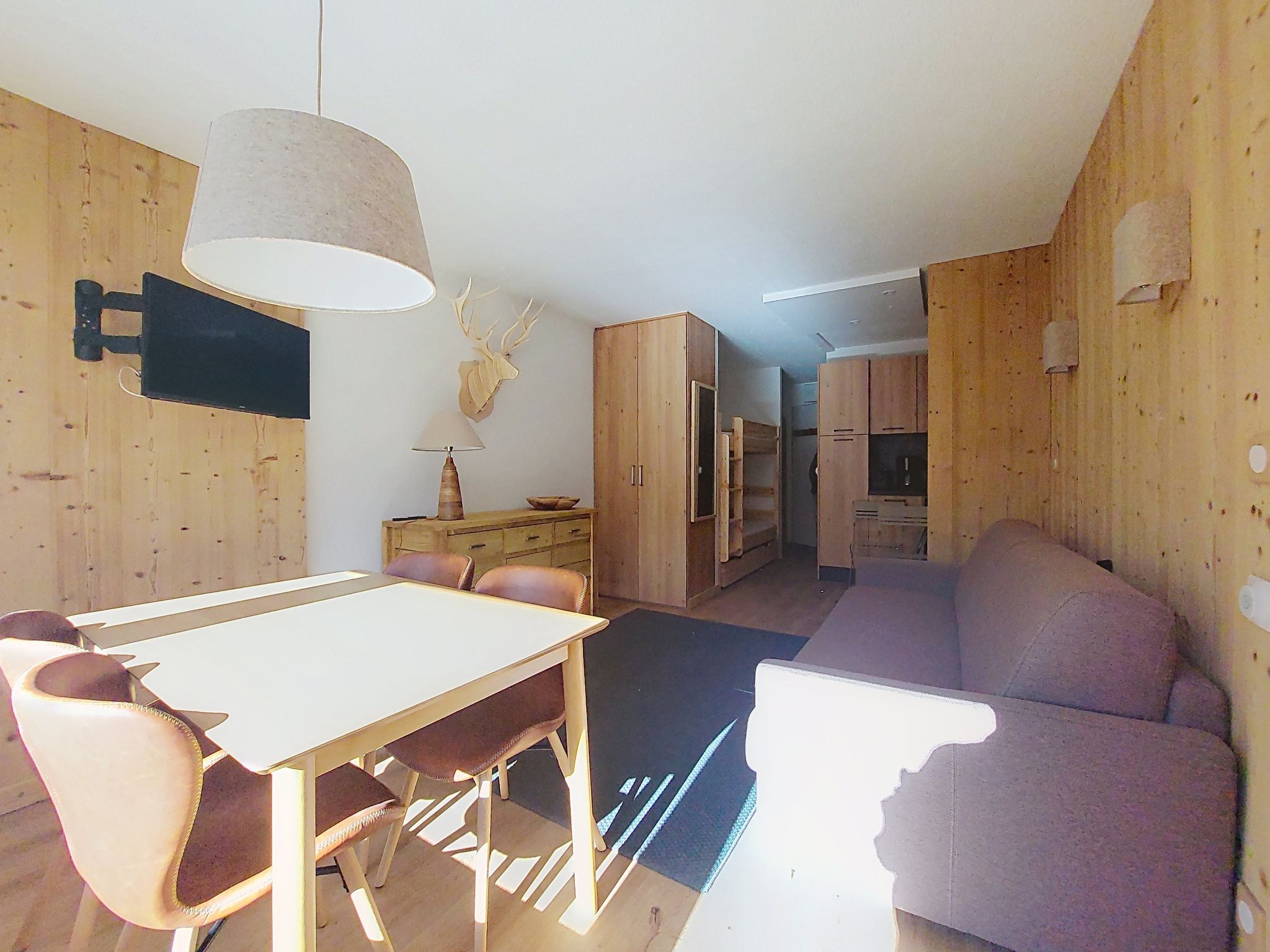 Appartement Les Grandes Platières (Val Claret) – Cuisine et coin repas, photo 6 sur 20