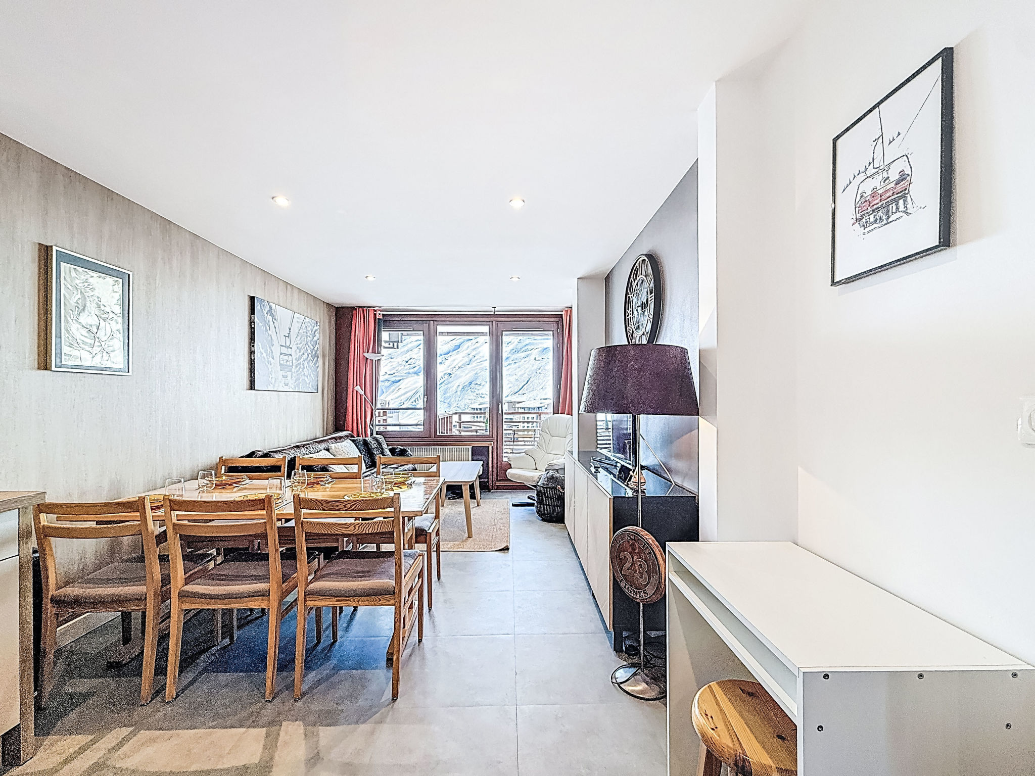 Le Curling B (Val Claret)-Binnen