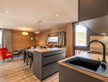 Le Pramecou: luxe appartement voor 8 personen aan de piste in Tignes Val Claret - thumbnail 3