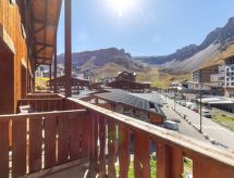 Compact studio-appartement direct aan de piste in Tignes Val Claret - thumbnail 1