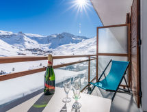 Knusse studio aan de piste in Tignes Le Lac, vlakbij het meer - thumbnail 4