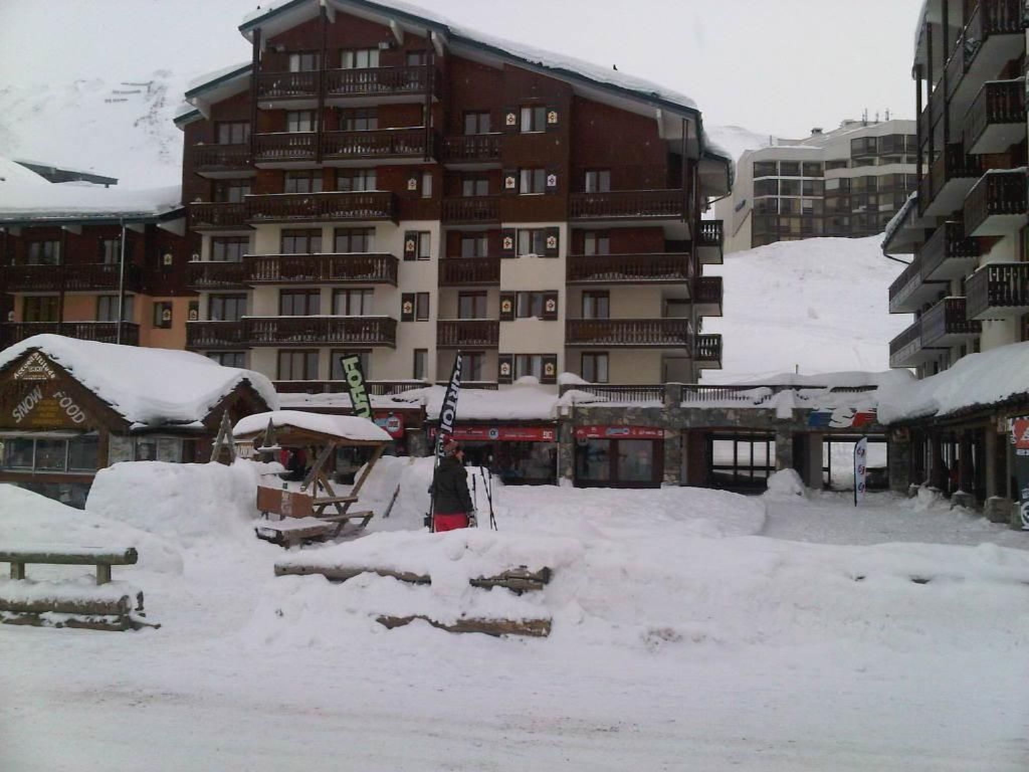 Photo of mit Balkon, im Skigebiet von Killy