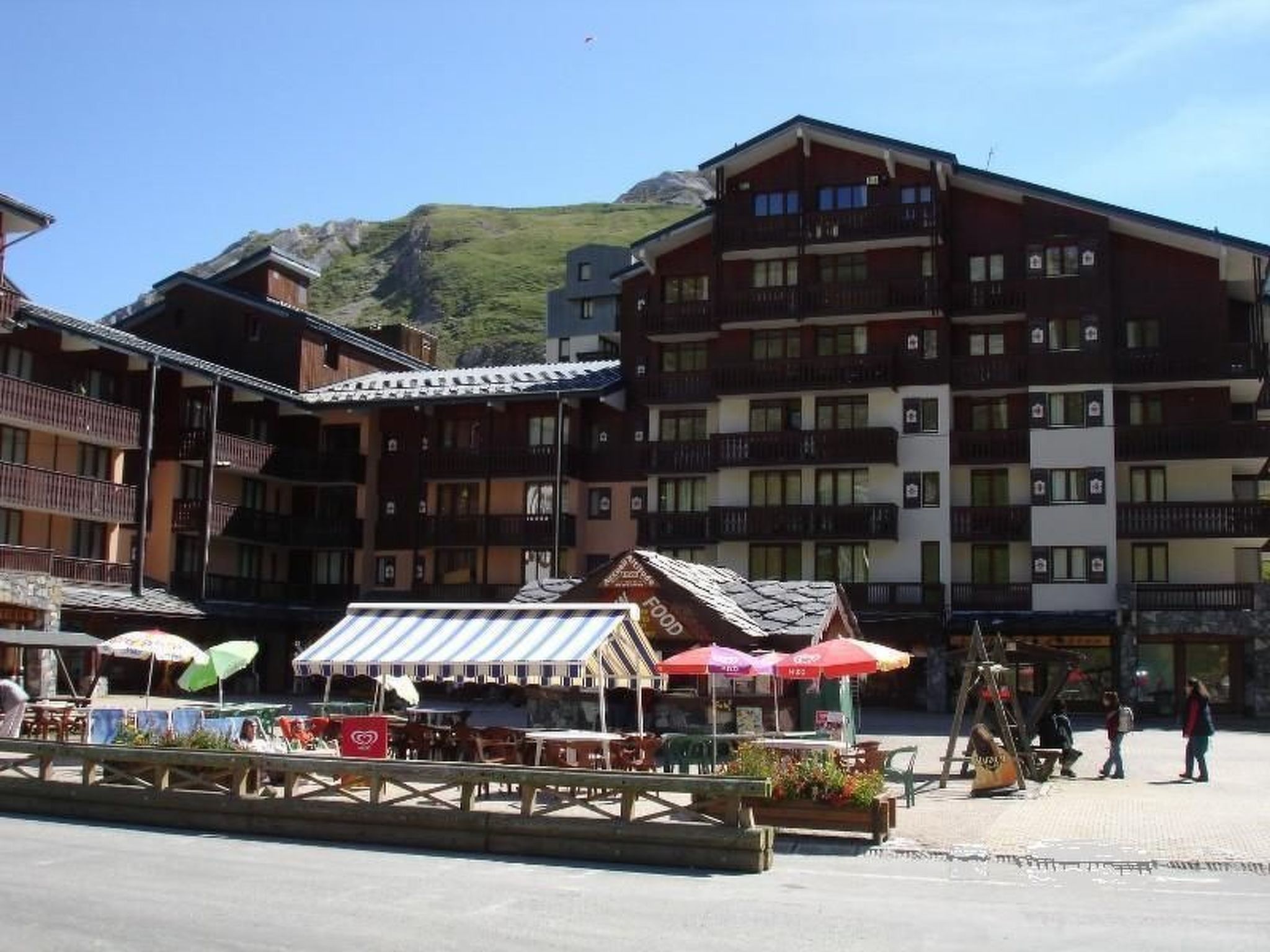 Photo of mit Balkon, im Skigebiet von Killy