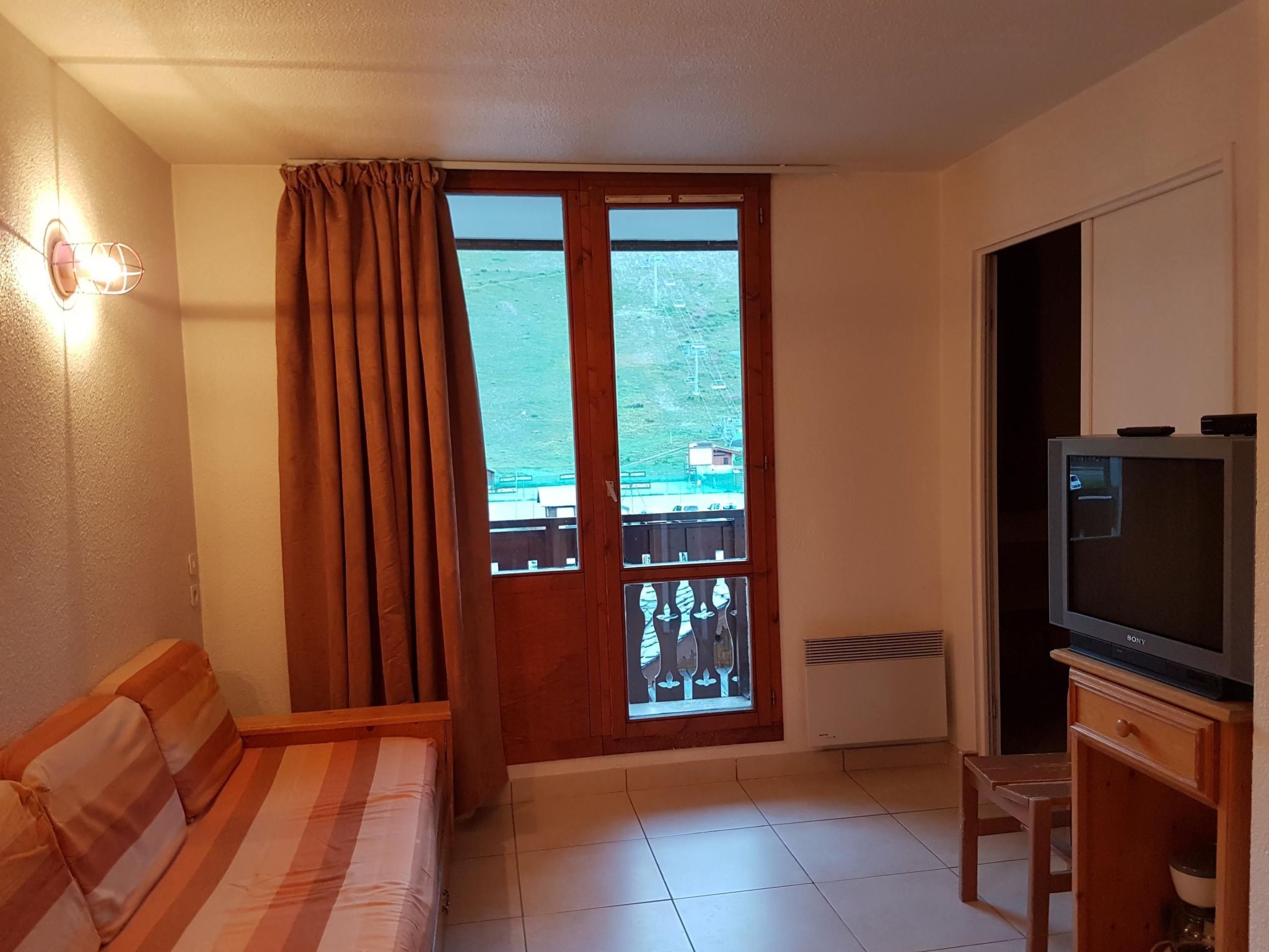 Photo of mit Balkon, im Skigebiet von Killy