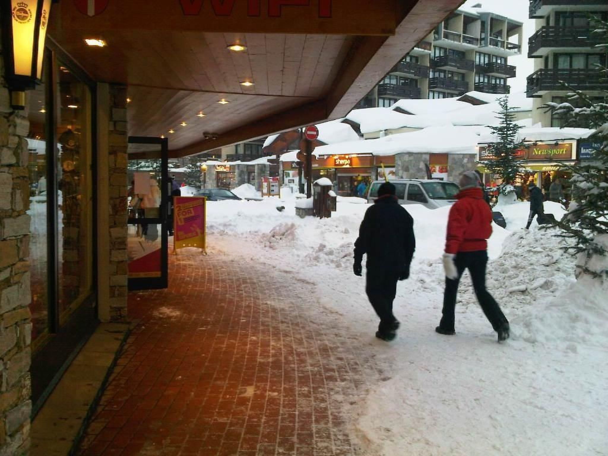 Photo of mit Balkon, im Skigebiet von Killy