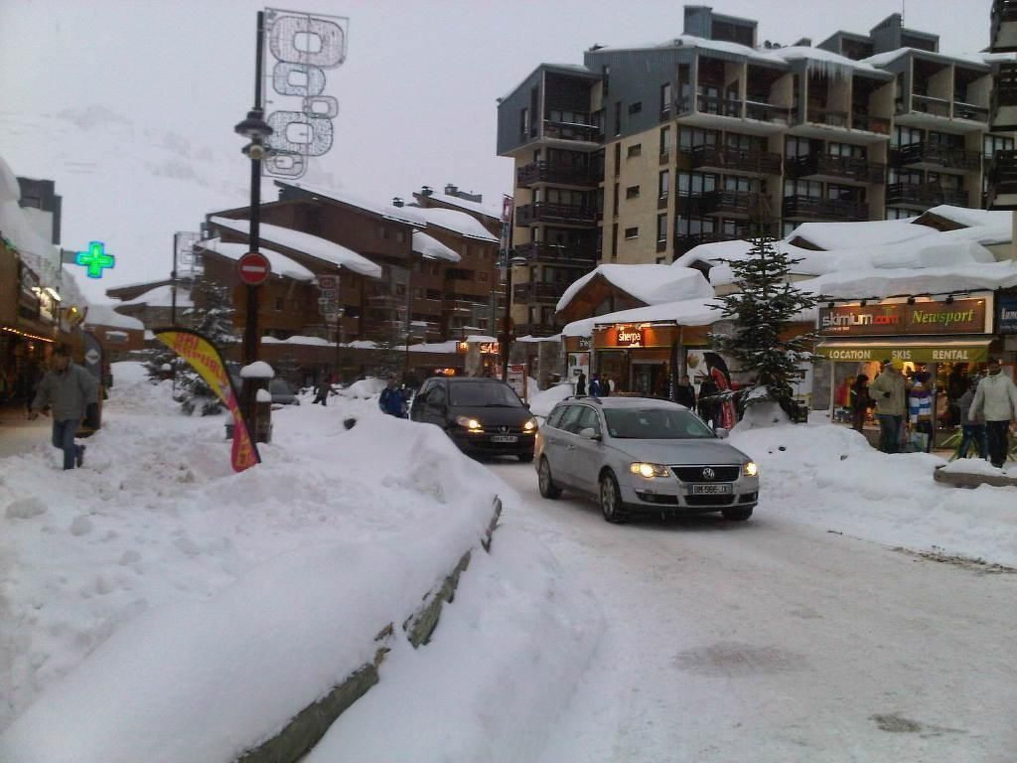 Photo of mit Balkon, im Skigebiet von Killy