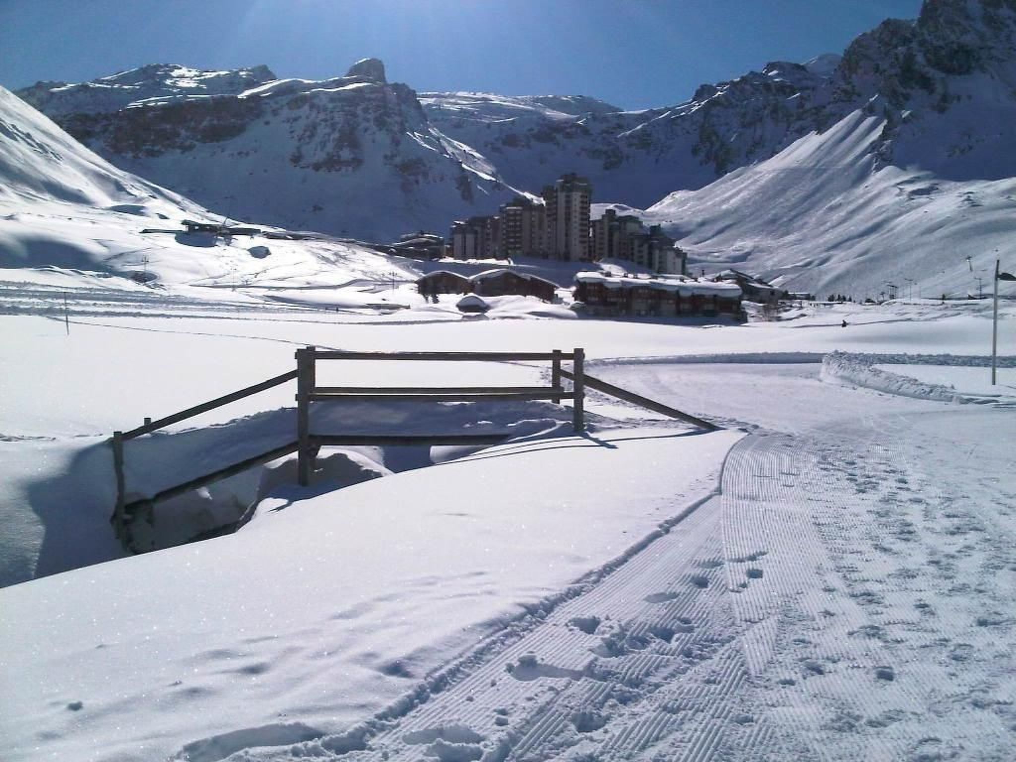 Photo of mit Balkon, im Skigebiet von Killy