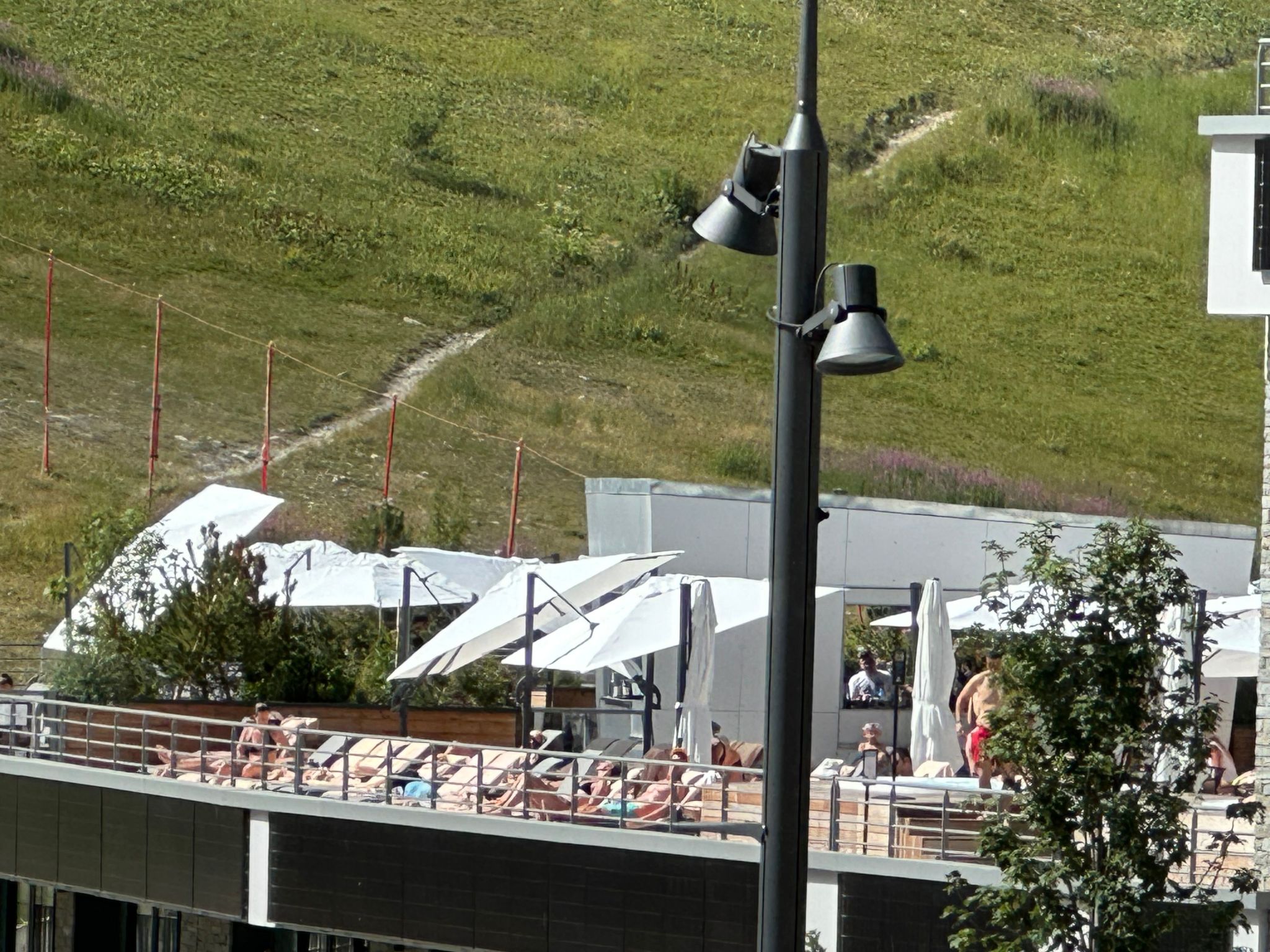 Photo of mit Balkon, im Skigebiet von Killy