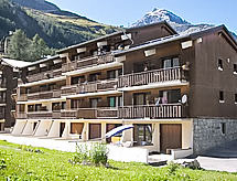 Knusse skistudio Les Olympiques, direct aan de piste in Tignes 1800 - thumbnail 1
