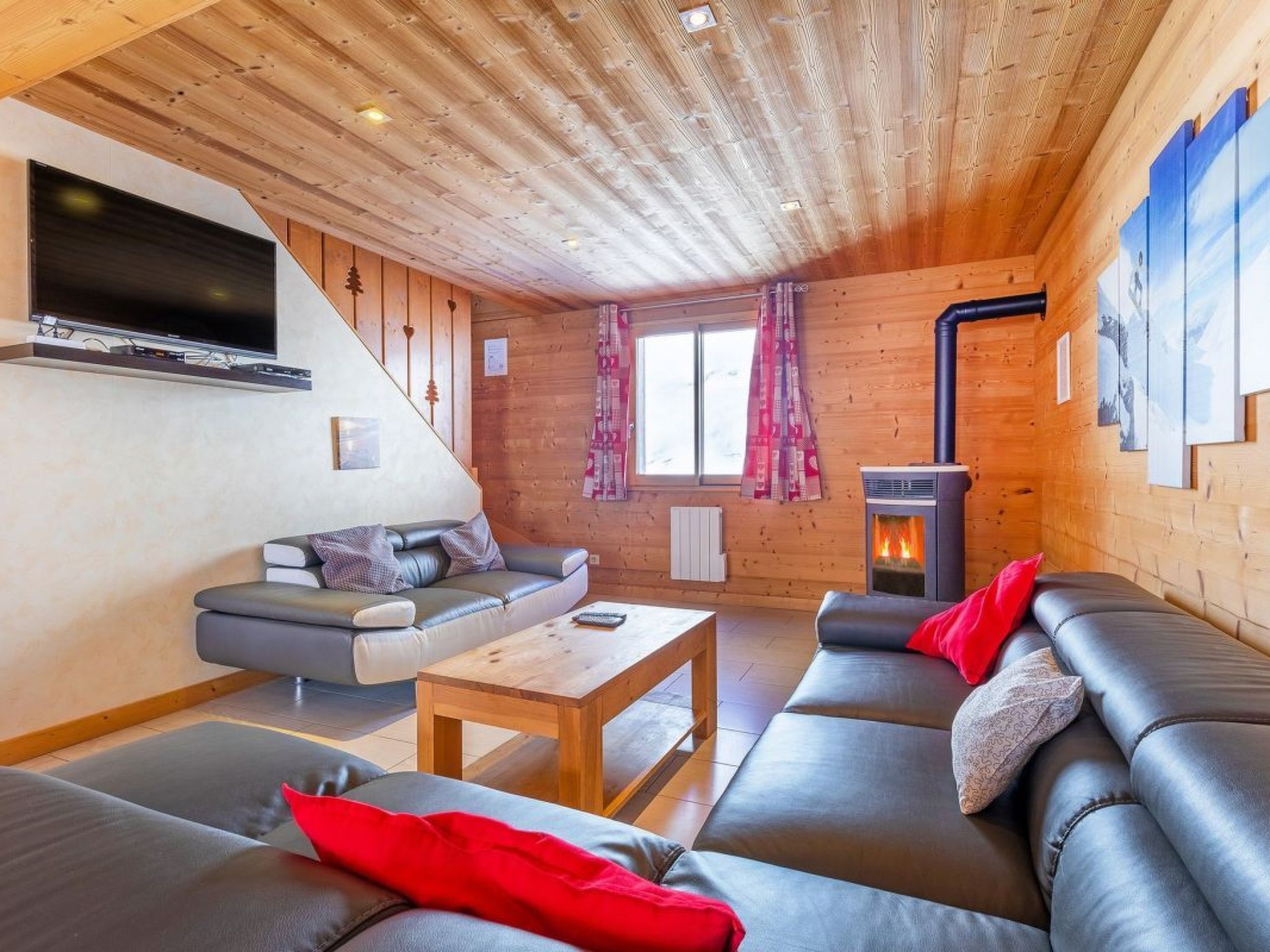 Chalet Perle des Trois Vallees - Binnen