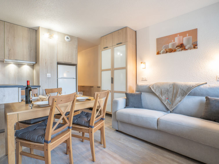 Aan de piste: Sfeervol appartement in Les Menuires voor 4 personen · 24 m² in Les Menuires