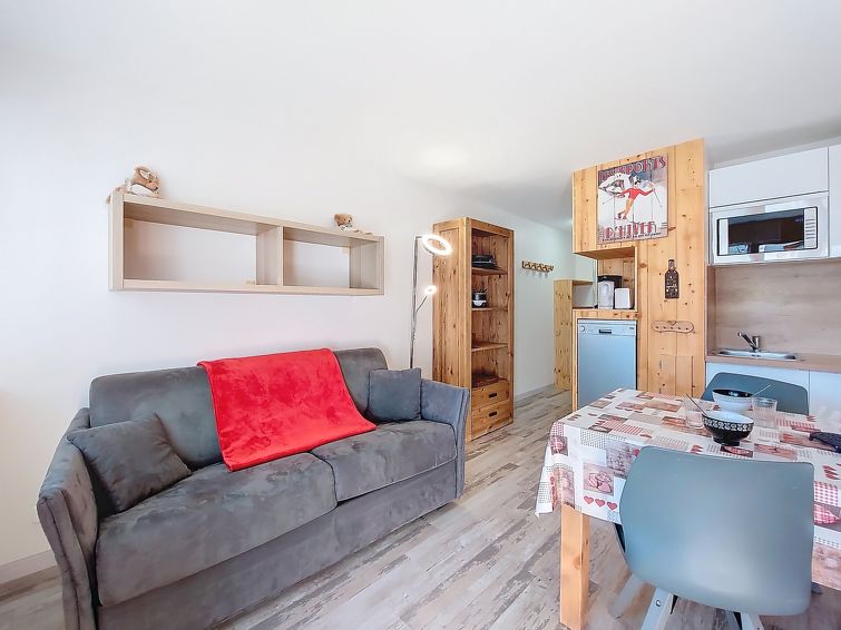 Bergzicht en ski-in ski-out appartement in Les Menuires in Les Menuires
