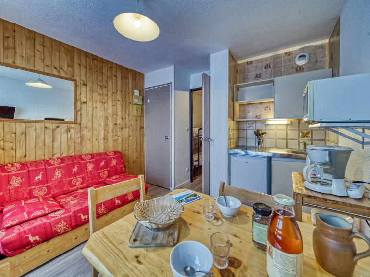3-persoons appartement aan de piste in Les Menuires · 3 pers. in Les Menuires
