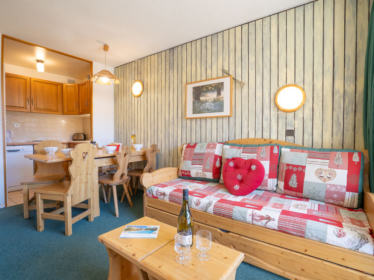 Bergzicht en ski-in/ski-out: Appartement Origanes 226 in Les Menuires in Les Menuires