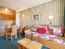 Ski-in, ski-out op 1850 meter: Origanes Appartement voor 6 personen - thumbnail 1