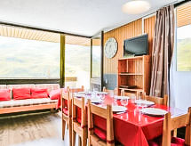 Direct aan de piste in Les Menuires: Appartement voor 7 personen - thumbnail 1