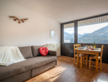 Ski-in, ski-out studio voor 3 personen in Les Menuires - thumbnail 4