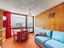 Knus appartement op 20 meter van de piste in Les Menuires - thumbnail 6