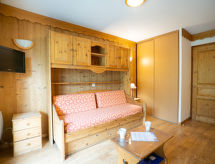 Direct aan de piste: 6-persoons appartement in Les Menuires - thumbnail 4