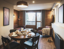 Le Hameau de la Sapinière: Ski-appartement aan piste in Les Menuires, 4p - thumbnail 4