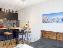 Studio Le Roc de Peclet: Ski-in, Ski-out met Zonnig Panorama in Val Thorens - thumbnail 5