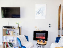 Studio Le Roc de Peclet: Ski-in, Ski-out met Zonnig Panorama in Val Thorens - thumbnail 3