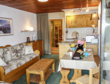 Sérac V7: Ski-in Ski-out studio aan de piste in Val Thorens - thumbnail 5