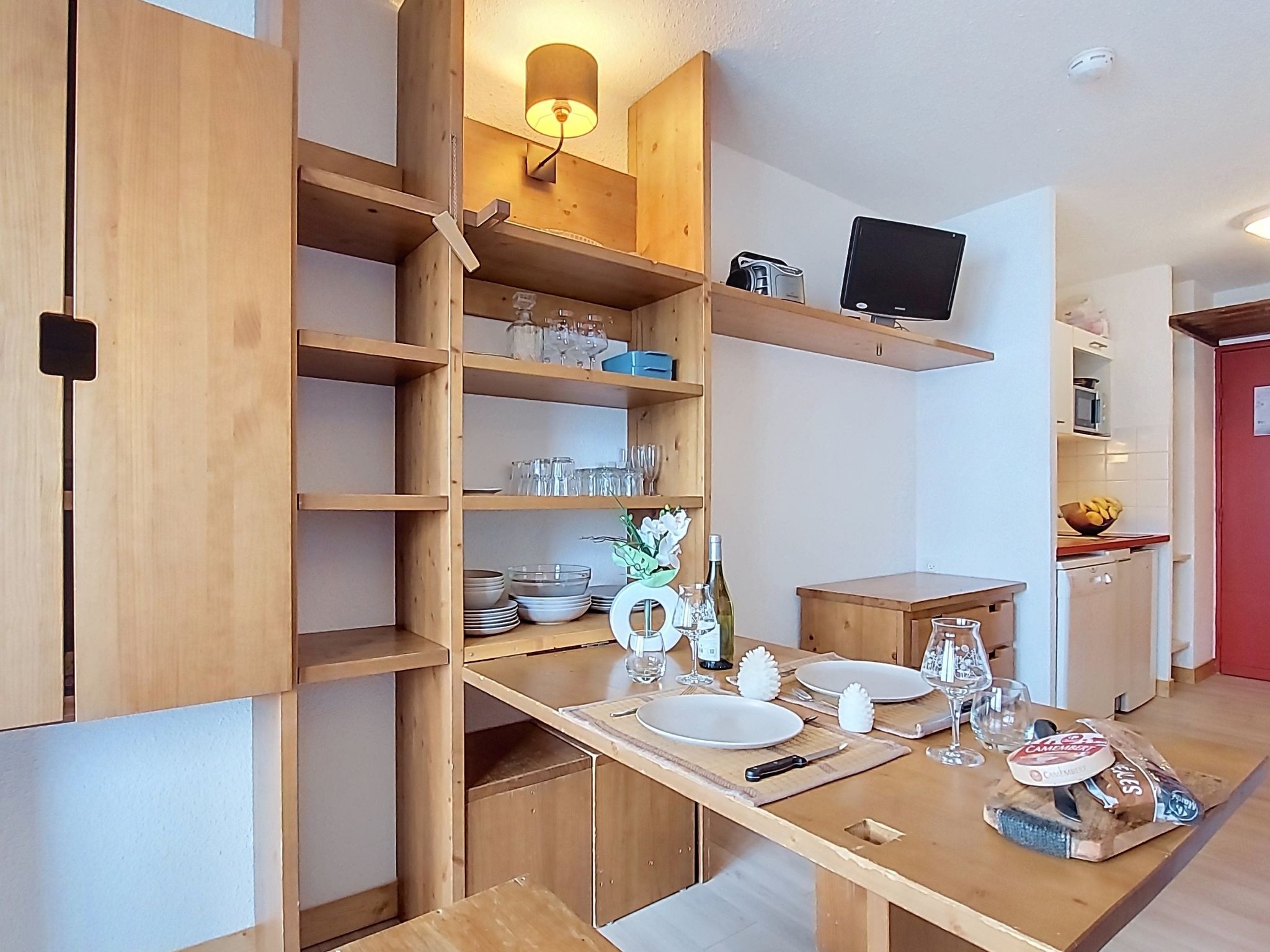 Appartement Les Olympiades – Cuisine et coin repas, photo 3 sur 26