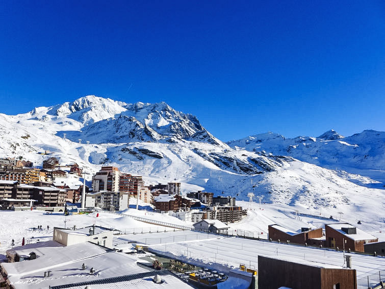 Photo of the view from L'Arcelle in Val Thorens