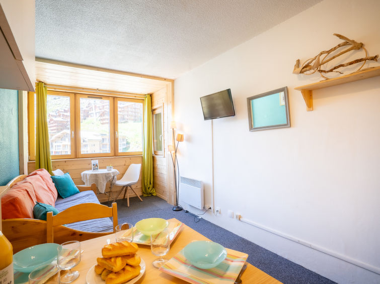 4-persoons appartement aan de piste in Val Thorens · 24 m² in Val Thorens