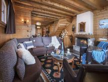 Chalet Montagnettes Lombarde: direct aan de piste in Val Thorens voor 8 personen - thumbnail 1