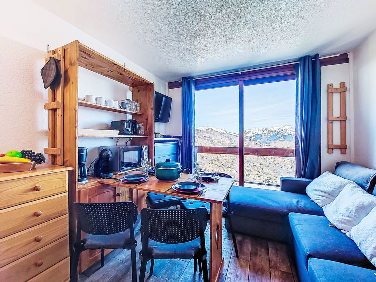 Centraal gelegen appartement in Le Corbier met bergzicht · 4 pers. in Le Corbier