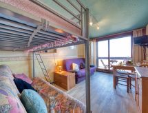 Compact studio-appartement aan de piste in Le Corbier voor 4 personen - thumbnail 1