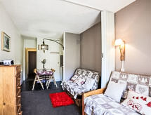 Knusse studio voor 3 personen direct aan de piste in Le Corbier - thumbnail 2