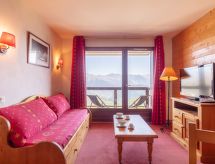 Appartement Les Terrasses du Corbier: ski-in/ski-out met verwarmd zwembad en fitness - thumbnail 1