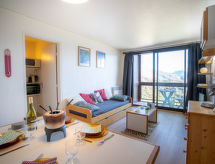 Appartement 4p direct aan de piste in Le Corbier met verwarmd zwembad - thumbnail 1
