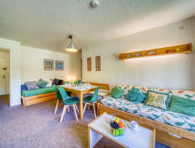 Appartement 6p direct aan de piste in Le Corbier met verwarmd zwembad - thumbnail 2
