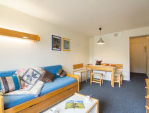 Ski-in, ski-out appartement voor 4 personen in Le Corbier met zwembad - thumbnail 2