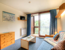 Ski-in, ski-out appartement voor 4 personen in Le Corbier met zwembad - thumbnail 3