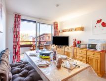 Appartement direct aan de piste in Le Corbier – 4 personen - thumbnail 1