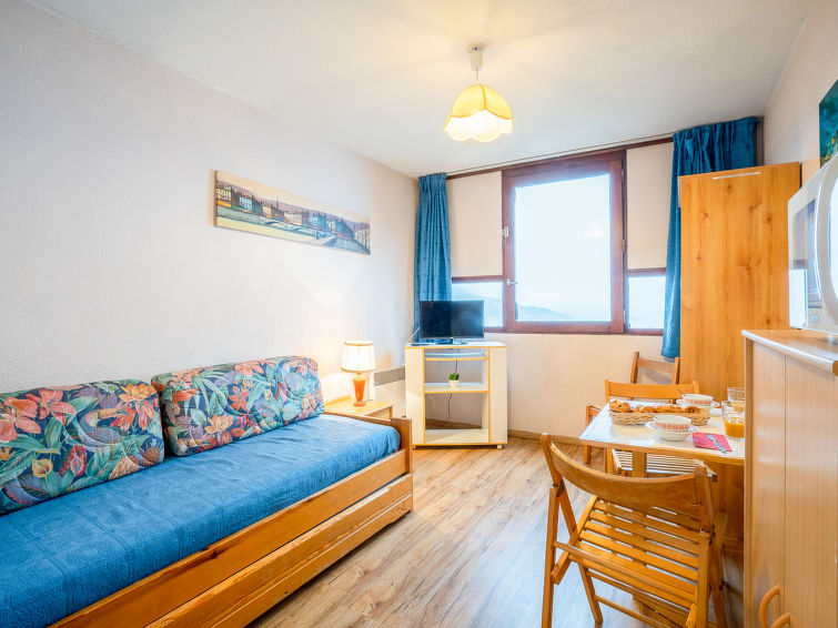 Centraal gelegen appartement Vostok Zodiaque in Le Corbier in Le Corbier