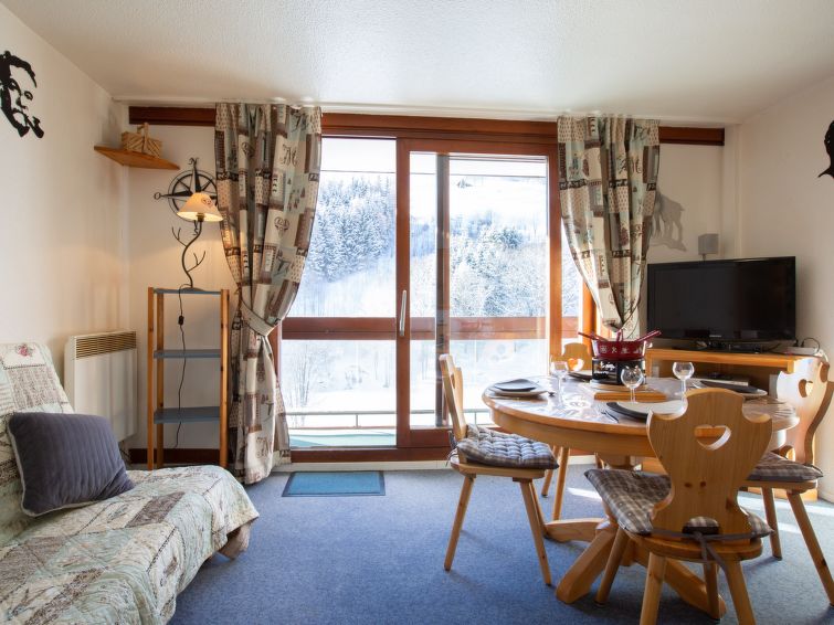 Centraal gelegen appartement in Le Corbier aan de piste · 32 m² in Le Corbier