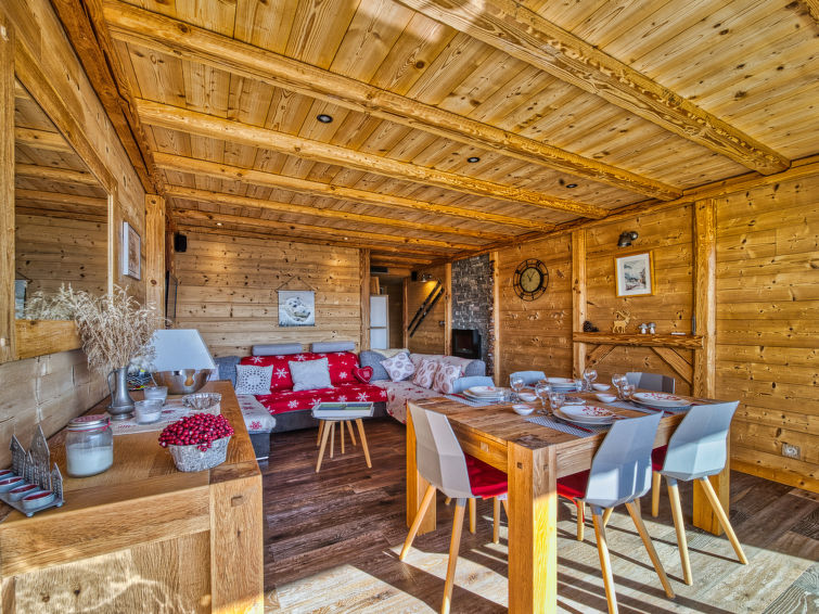Bergzicht en ski-plezier in appartement La Lauze, La Toussuire in La Toussuire