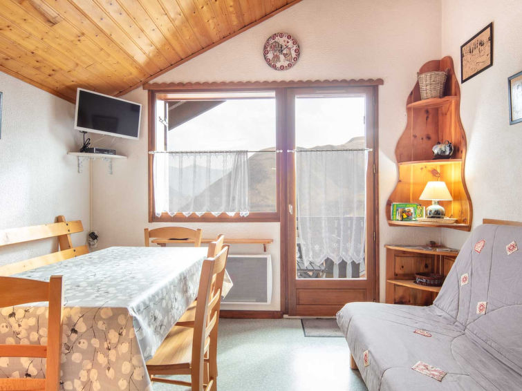 Aan de piste: Sfeervol appartement in Saint Sorlin d'Arves · 6 pers. in Saint-Sorlin-d´Arves
