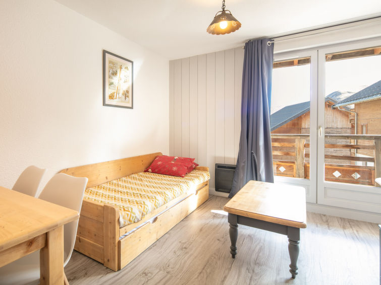 Aan de piste: Sfeervol appartement in Saint Sorlin d'Arves in Saint-Sorlin-d´Arves