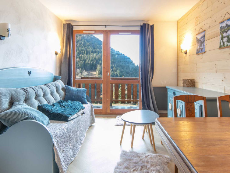4-persoons appartement aan de piste in Modane met bergzicht in Modane